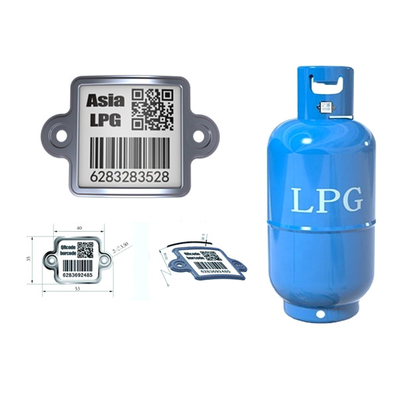 Chai chứa LPG có thể theo dõi Mã vạch Chống ăn mòn Nhãn tài sản QR