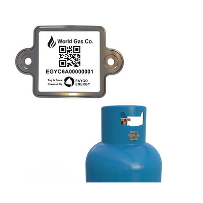 Nhận dạng kỹ thuật số xi lanh với nhãn thẻ mã vạch QR Chống tia cực tím