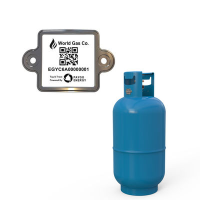LPG Cylinder Nhãn mã vạch Digital Indentity Chỉ cần quét bằng PDA hoặc điện thoại di động