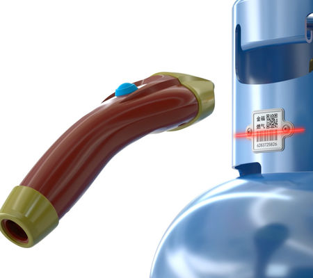 Cylinder Bar Code Nhãn Chịu nhiệt độ cao 1900F Để quản lý xi lanh LPG