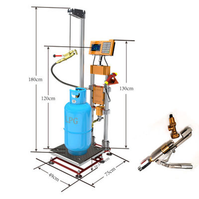 ATEX Chống cháy nổ Nấu ăn bằng LPG Máy chiết rót xi lanh khí Truyền dữ liệu không dây